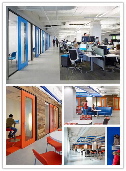 美高办公家具体验Cision简约动感的办公空间